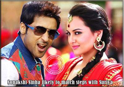 Sonakshi Sinha likely to match steps with Suriya