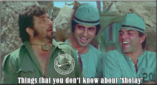 Things that you don't know about 'Sholay'