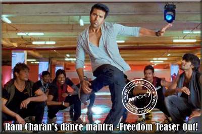Ram Charan's dance mantra -Freedom Teaser Out!