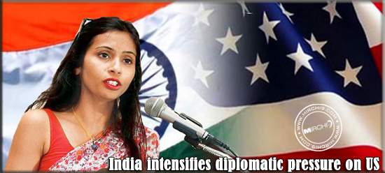 India intensifies diplomatic pressure on US