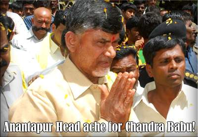 Anantapur Head ache for Chandra Babu!