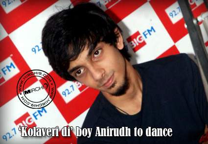 Anirudh-to-dance