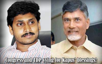 Congress and TDP vying for Kapus' blessings!