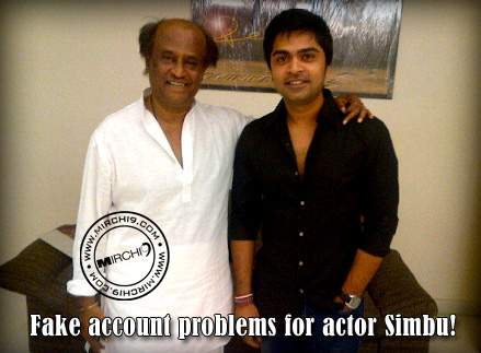 Fake account problems for actor Simbu