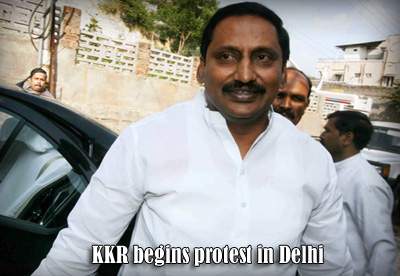KKR begins protest in Delhi