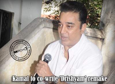Kamal to co-write 'Drishyam' remake