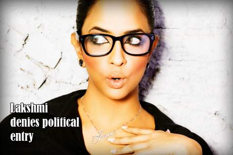 Lakshmi Manchu denies political entry 