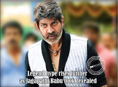 Legend hype rises further as Jagapathi Babu look revealed