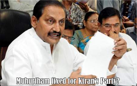 Muhurtham fixed for Kiran's Party?