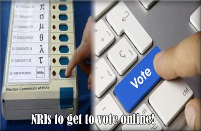 NRIs to get to vote online!