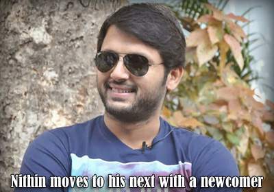 Nithin moves to his next with a newcomer