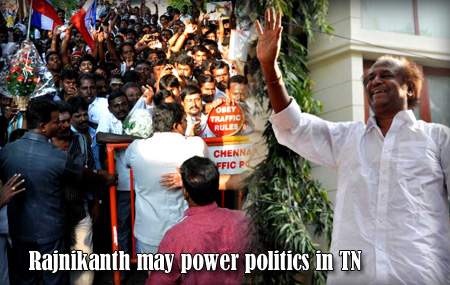 Rajnikanth may power politics in TN