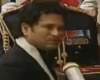 Sachin Tendulkar receiving Bharat Ratna