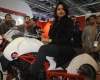Sameera Reddy sizzles with a bike