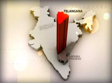 Telangana-state--map-new