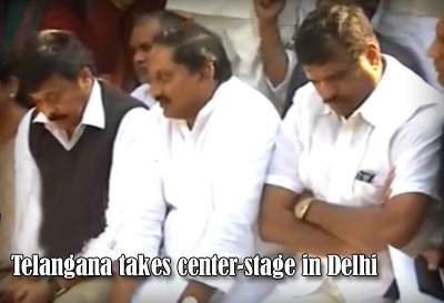 Telangana takes center-stage in Delhi