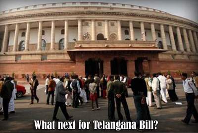 What next for Telangana Bill?
