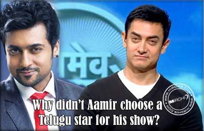 Why didn’t Aamir chose a Telugu star for his show?