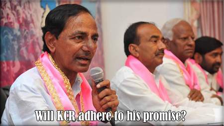 Will KCR adhere to his promise?