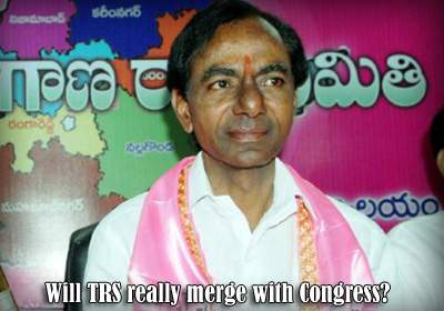 Will TRS really merge with Congress?
