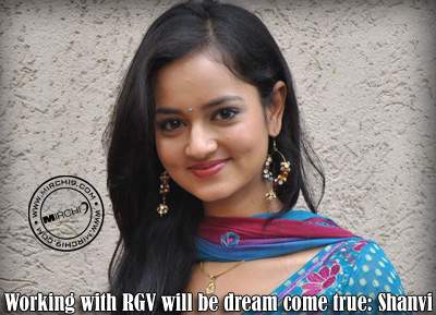 Working with RGV will be dream come true: Shanvi