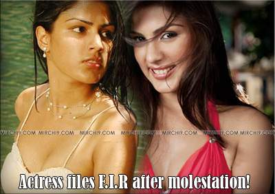Actress files F.I.R after molestation!