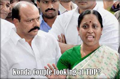 Konda Couple looking at TDP?