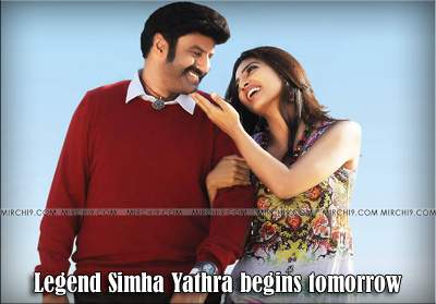 Legend Simha Yathra begins tomorrow