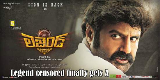 Legend censored finally gets A