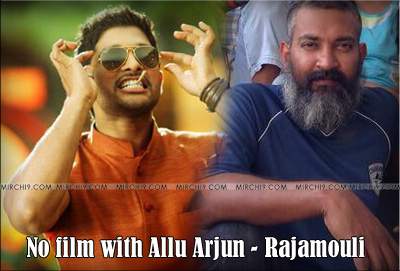 No film with Allu Arjun - Rajamouli 