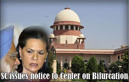 SC issues notice to Center on Bifurcation