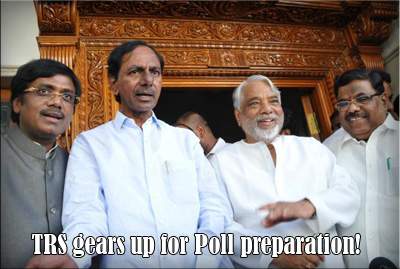 TRS gears up for Poll preparation! -