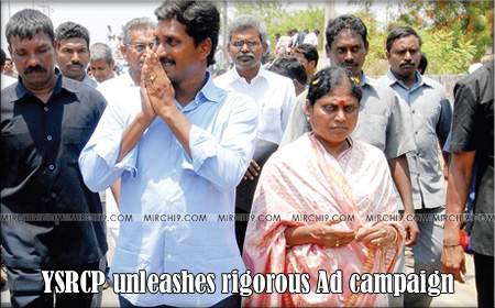 YSRCP unleashes rigorous Ad campaign