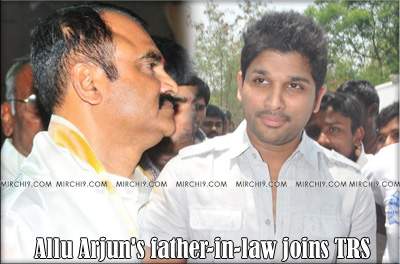 Allu Arjun's father-in-law joins TRS