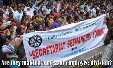 Are they making a mess of employee division?