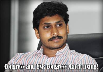 Congress and YSR Congress Match fixing!