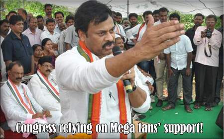 Congress relying on Mega fans’ support!