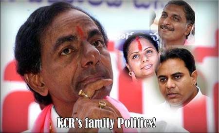 KCR’s family Politics!