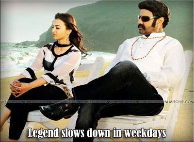 Legend slows down in weekdays