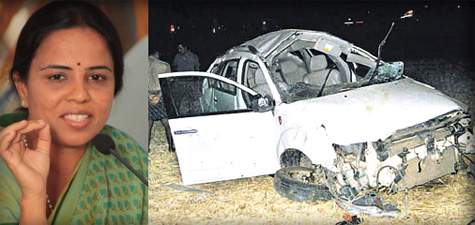 Shoba-Nagi-reddy-accident-photo