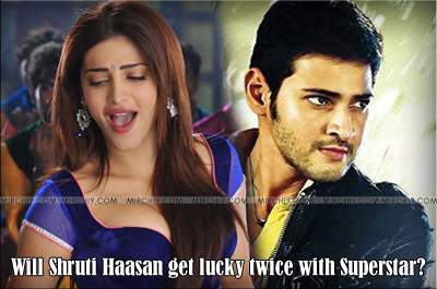 Will Shruti Haasan get lucky twice with Superstar?