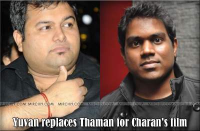 Yuvan replaces Thaman for Charan's film