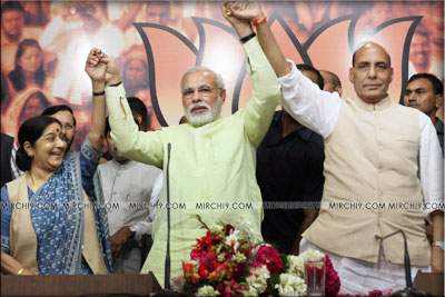 45 Ministers in Narendra Modi's cabinet