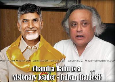 Chandra Babu is a visionary leader - Jairam Ramesh!