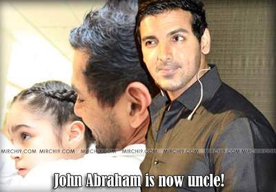 John Abraham is now uncle!