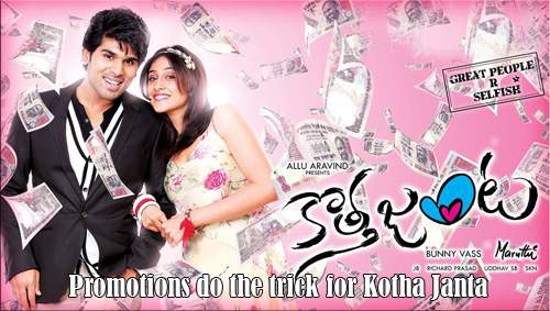 Promotions do the trick for Kotha Janta