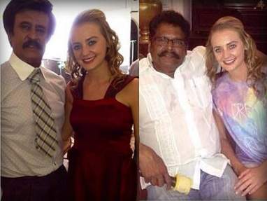 Rajnikanth Lauren J Irwin photo