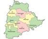 Telangana map