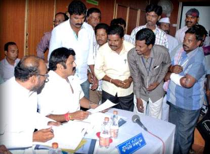 Balakrishna MLA Hindupur office