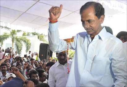 KCR Cheif minster Telangana state photo